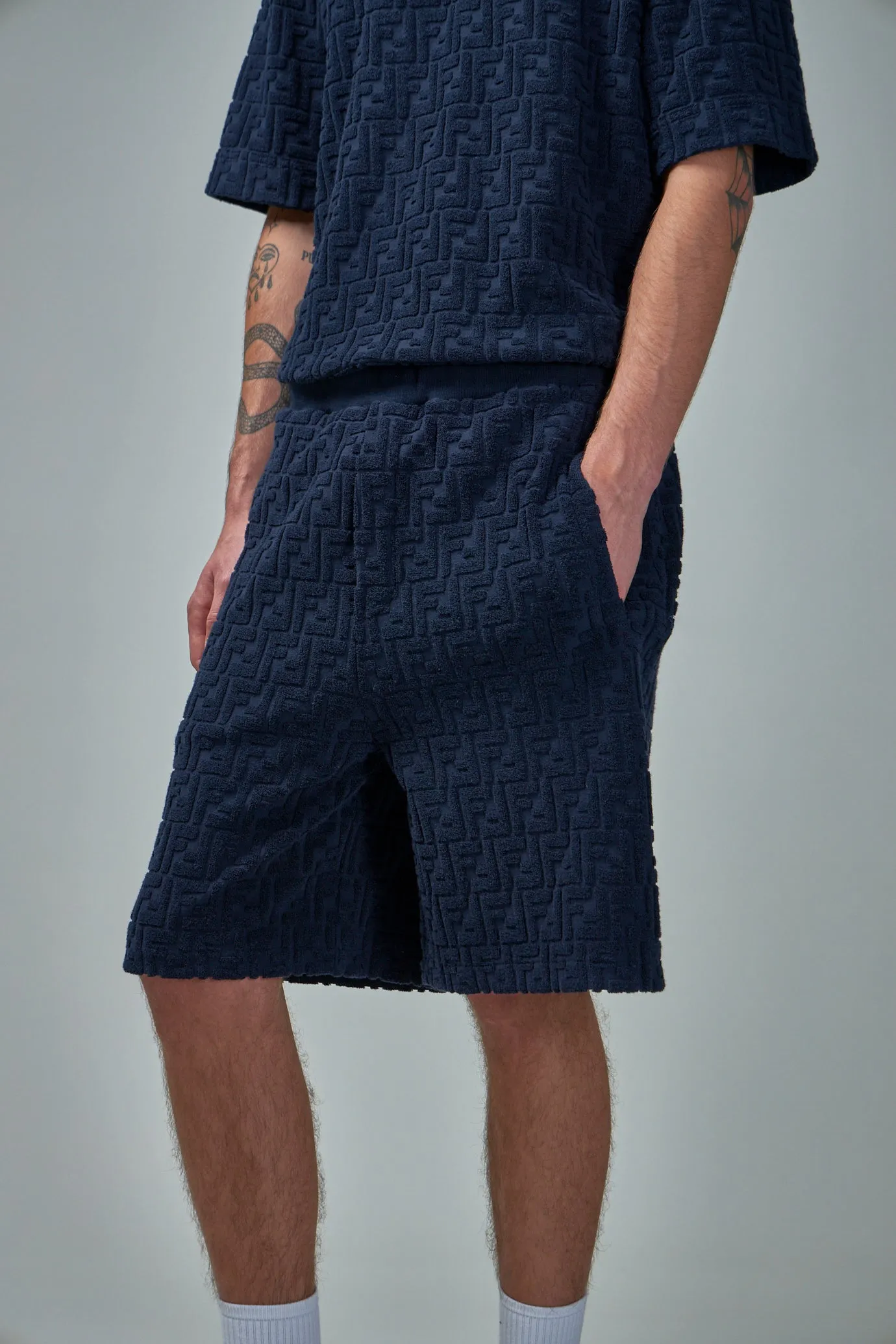 Piqué Trousers