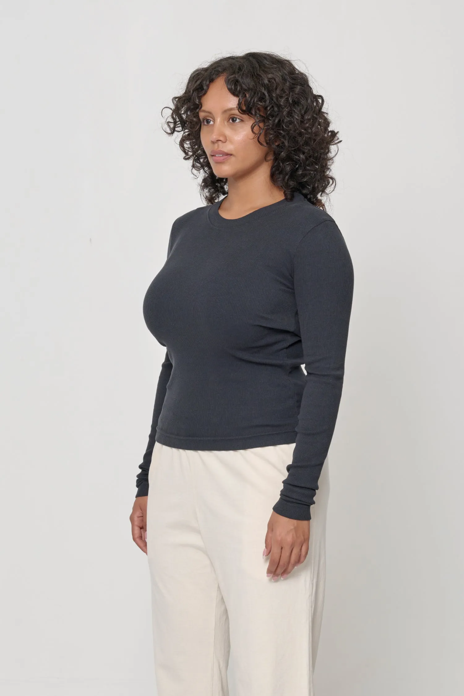 Rib Long Sleeve