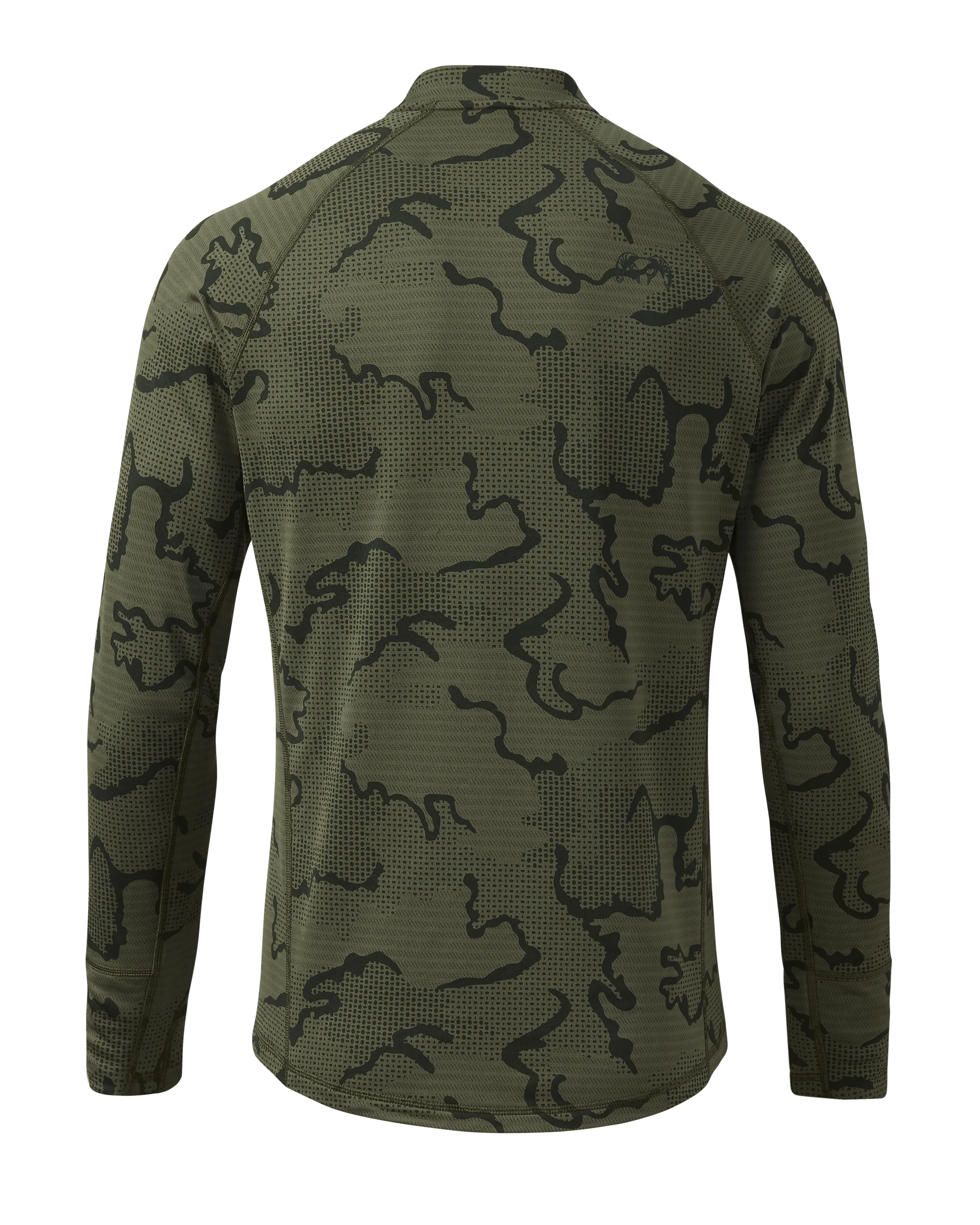 Ridgepoint Fleece Henley | Olive Tonal