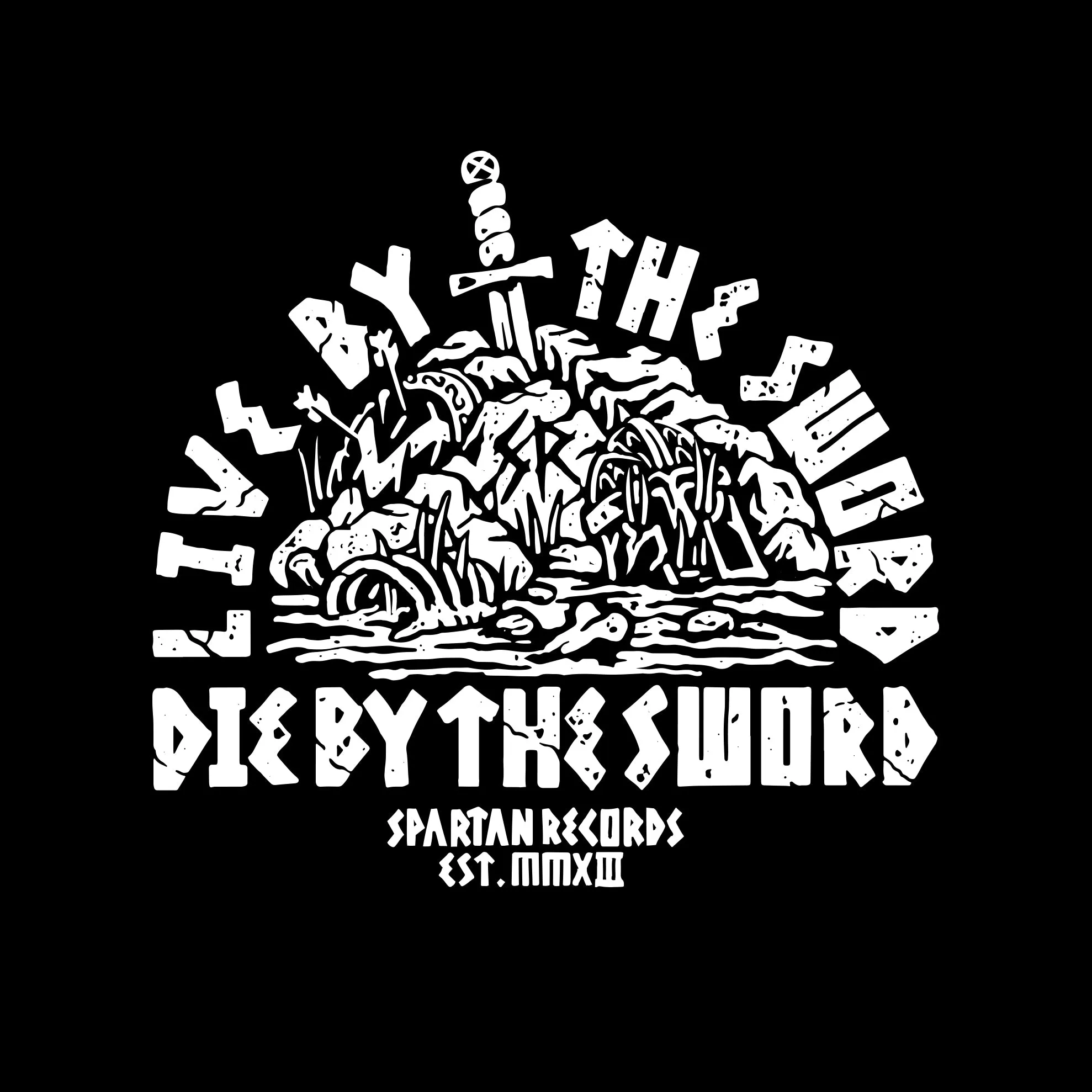 Spartan Live By The Sword, Die By The Sword Long Sleeve T-Shirt