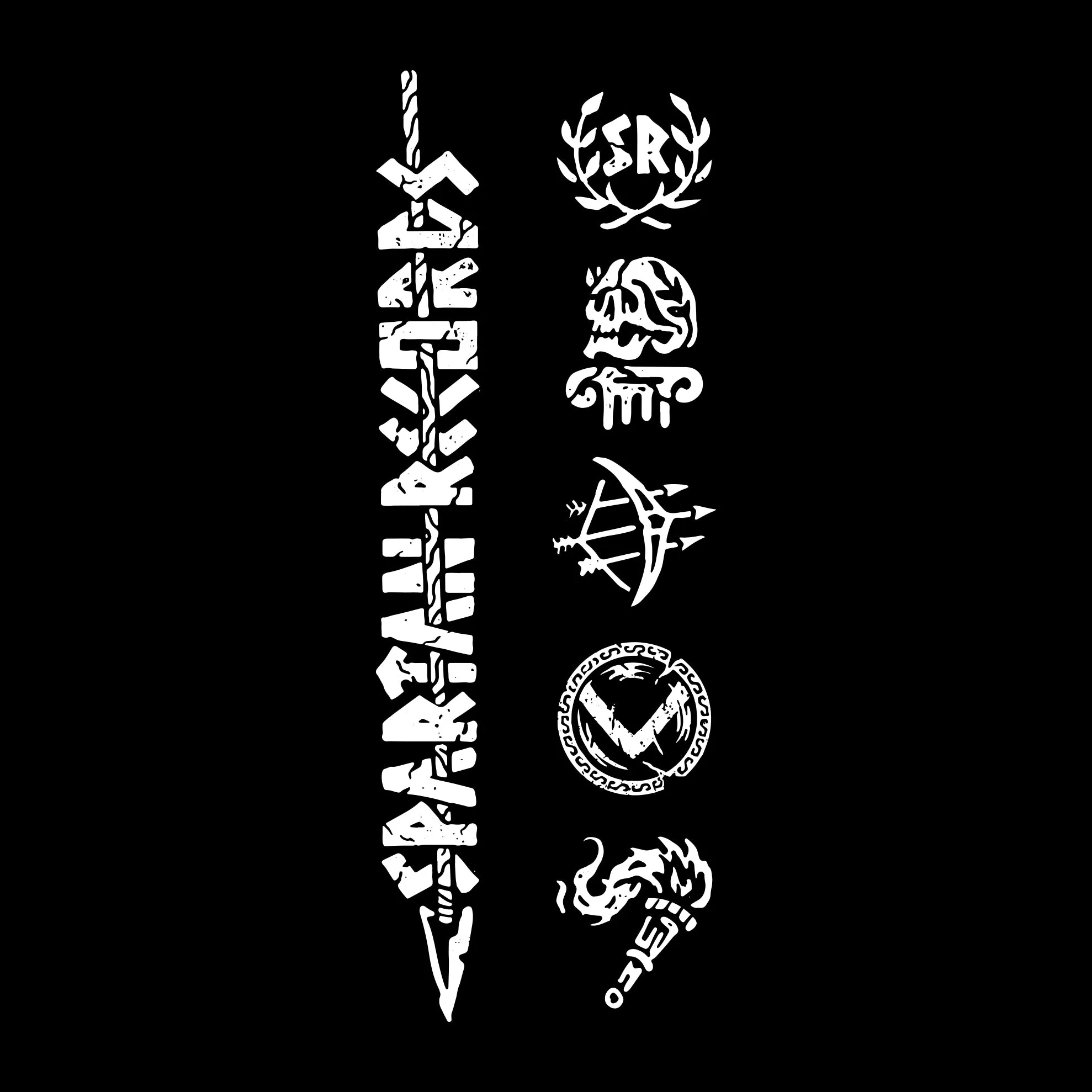 Spartan Live By The Sword, Die By The Sword Long Sleeve T-Shirt