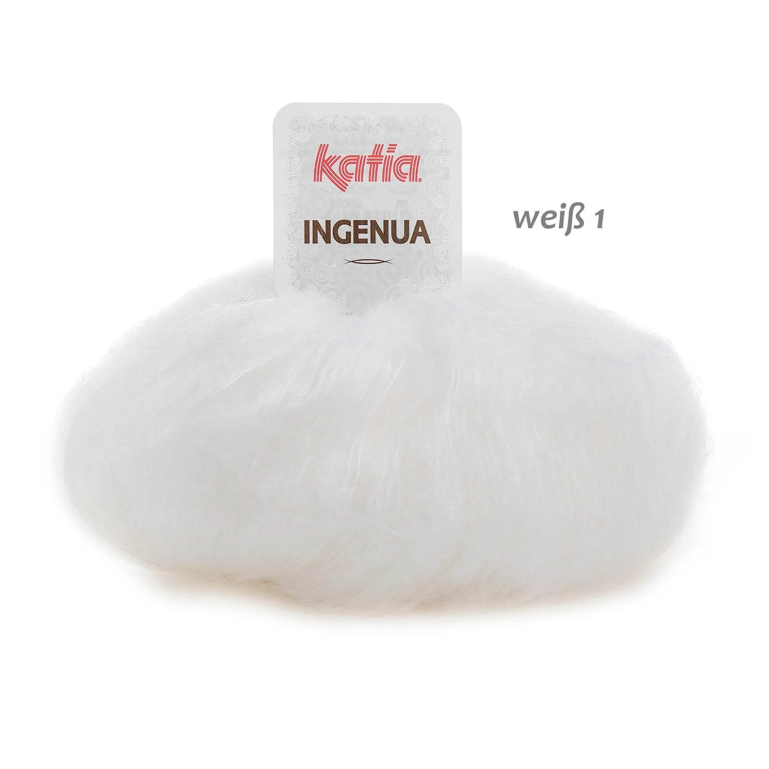 Strickbox: Mohair Pullover aus Ingenua Wolle von Katia zum Selber - Stricken
