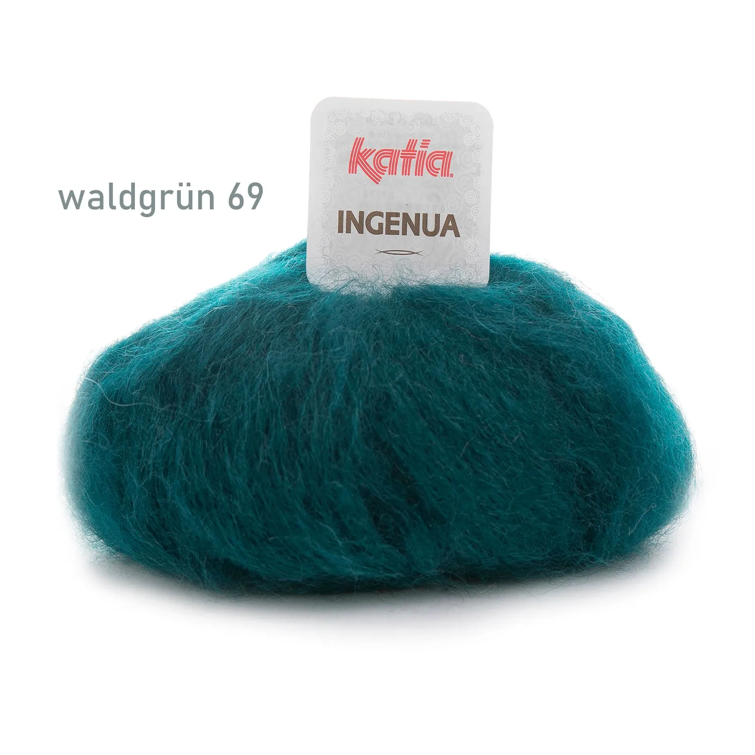 Strickbox: Mohair Pullover aus Ingenua Wolle von Katia zum Selber - Stricken