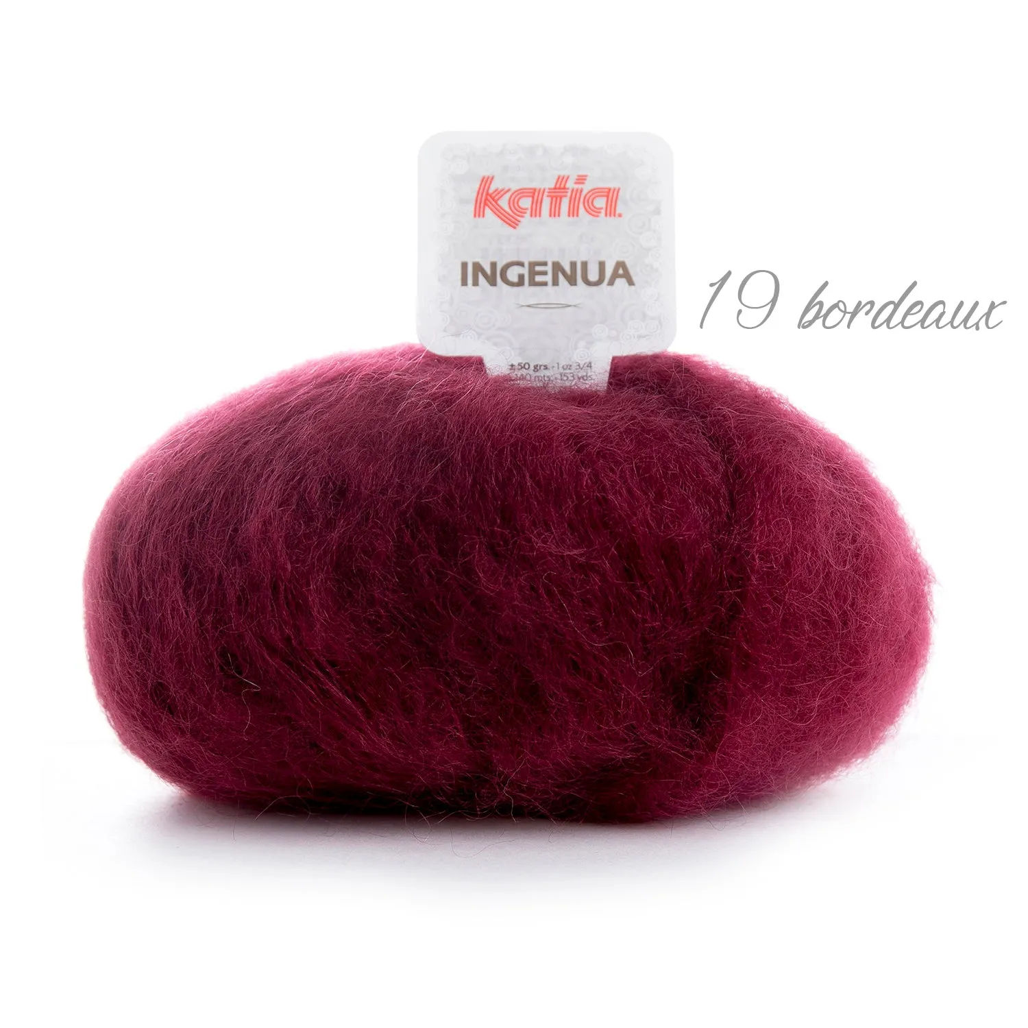 Strickbox: Mohair Pullover aus Ingenua Wolle von Katia zum Selber - Stricken