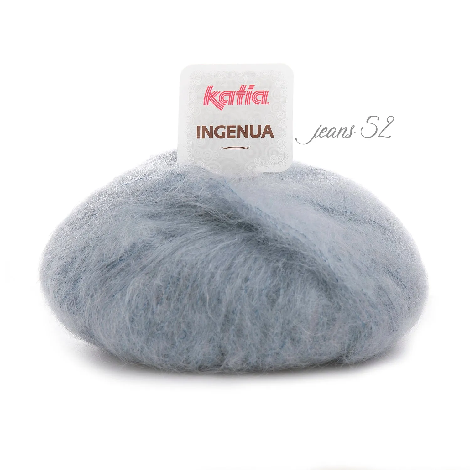 Strickbox: Mohair Pullover aus Ingenua Wolle von Katia zum Selber - Stricken