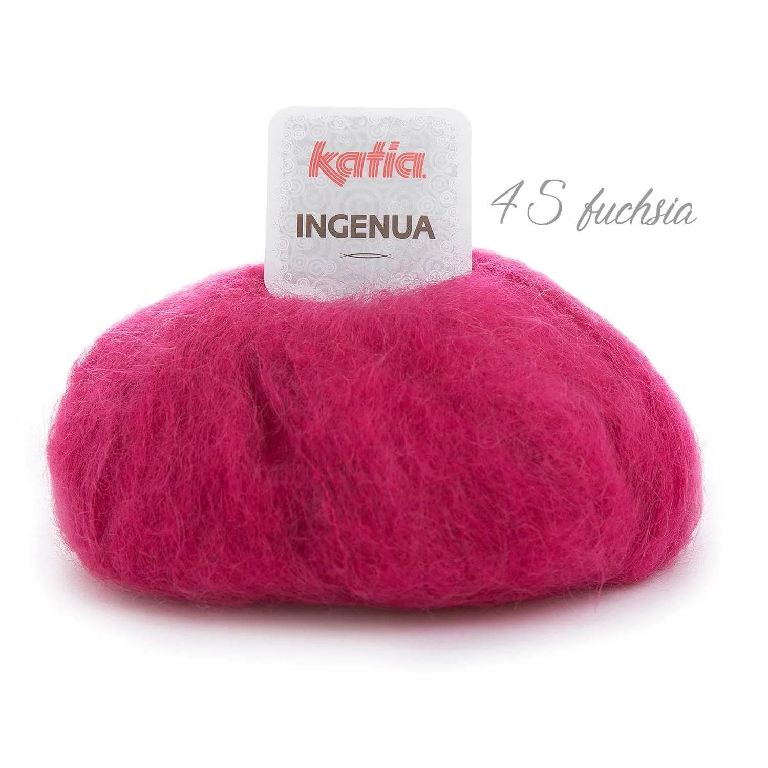 Strickbox: Mohair Pullover aus Ingenua Wolle von Katia zum Selber - Stricken