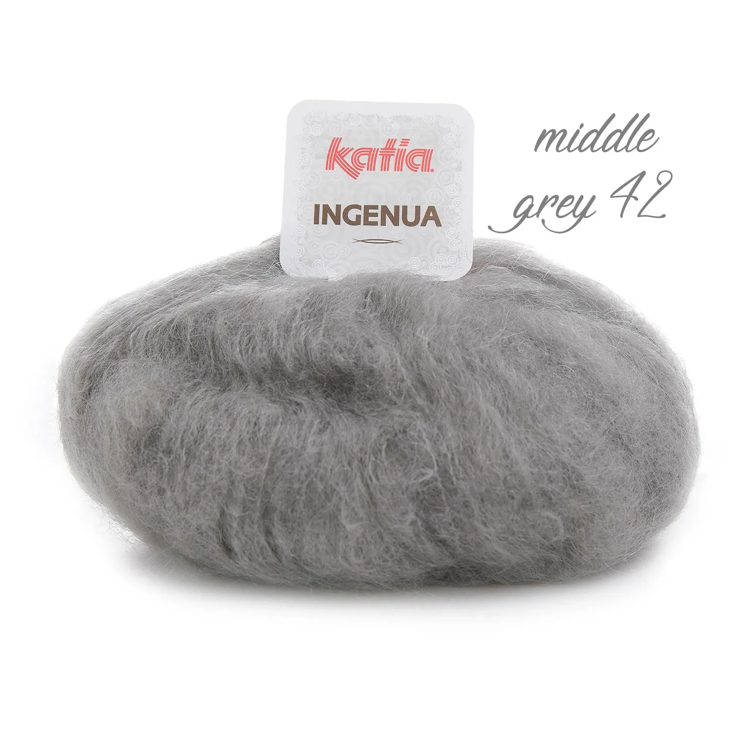 Strickbox: Mohair Pullover aus Ingenua Wolle von Katia zum Selber - Stricken