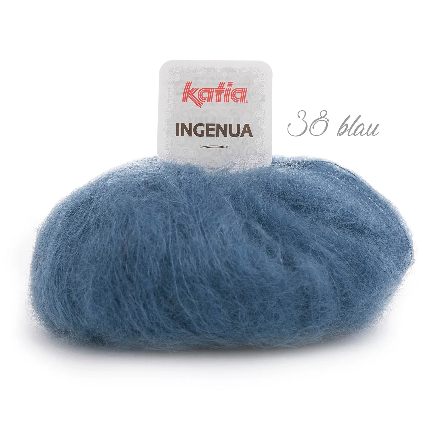 Strickbox: Mohair Pullover aus Ingenua Wolle von Katia zum Selber - Stricken