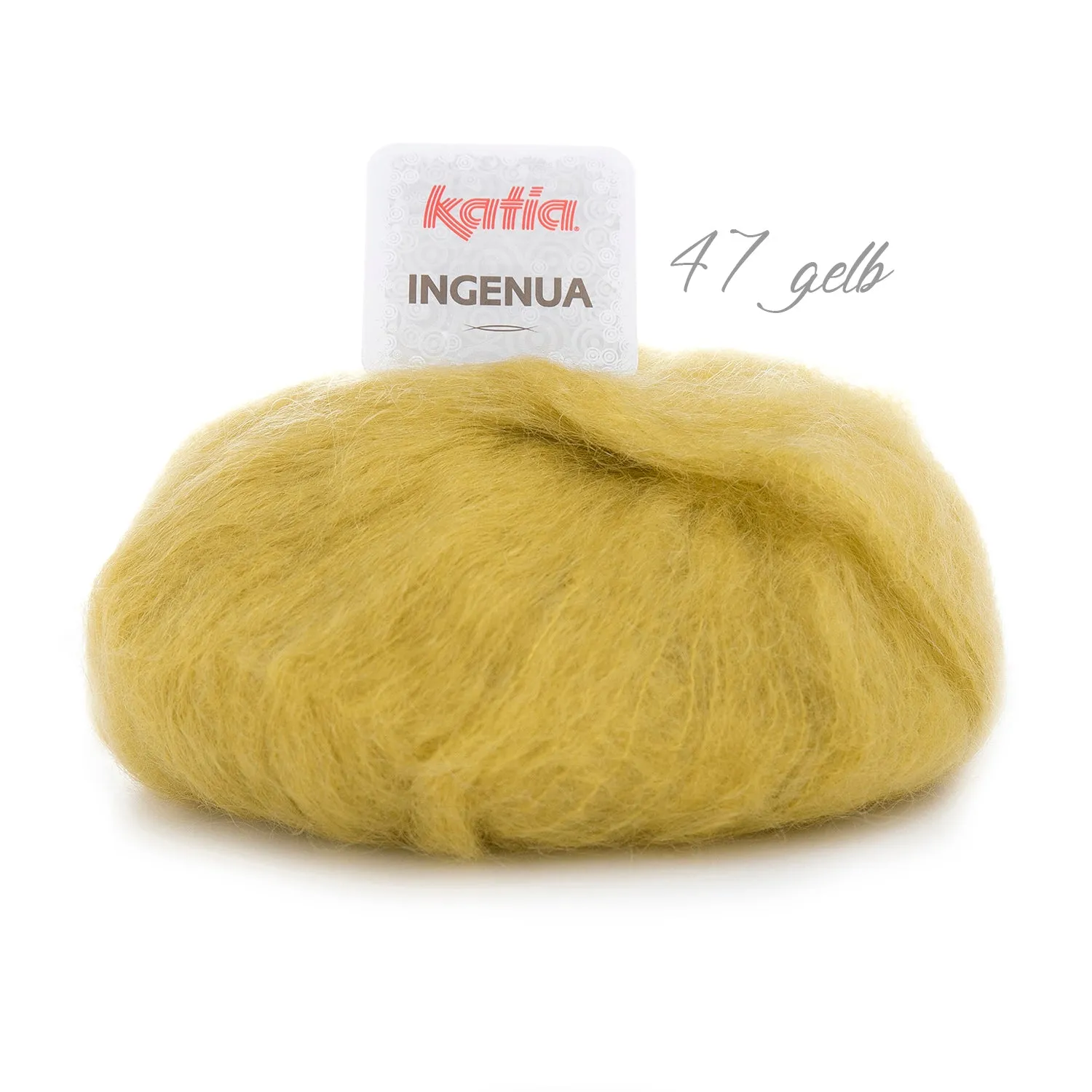Strickbox: Mohair Pullover aus Ingenua Wolle von Katia zum Selber - Stricken