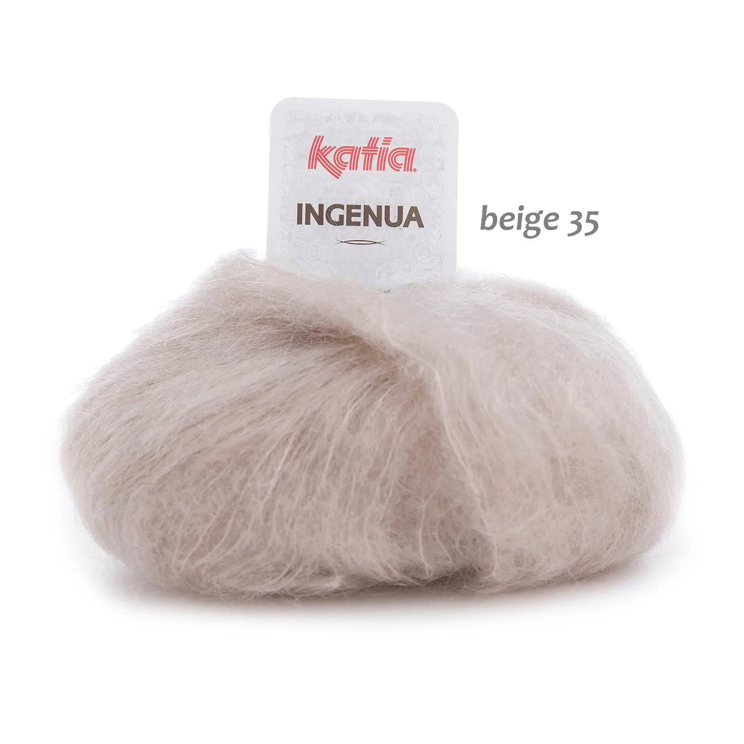 Strickbox: Mohair Pullover aus Ingenua Wolle von Katia zum Selber - Stricken