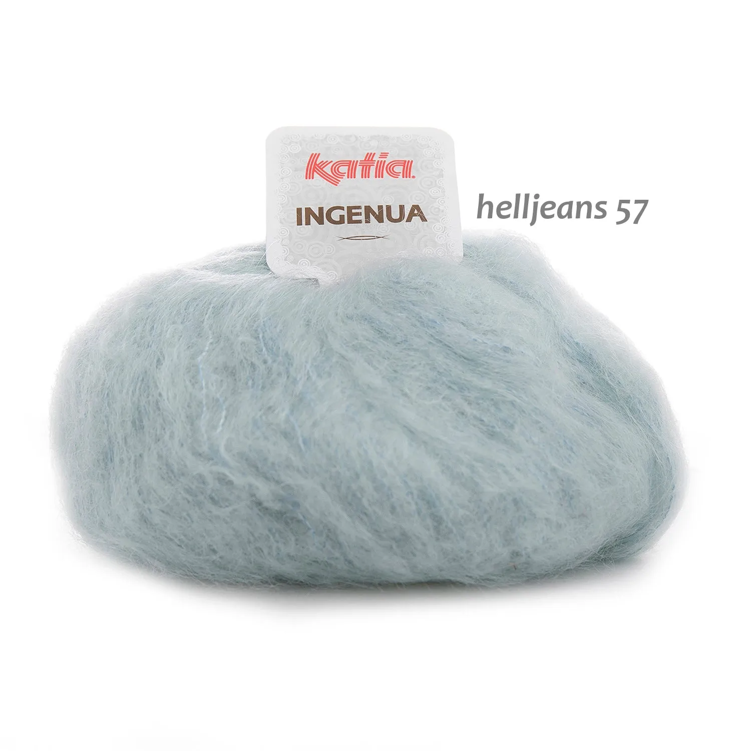 Strickbox: Mohair Pullover aus Ingenua Wolle von Katia zum Selber - Stricken