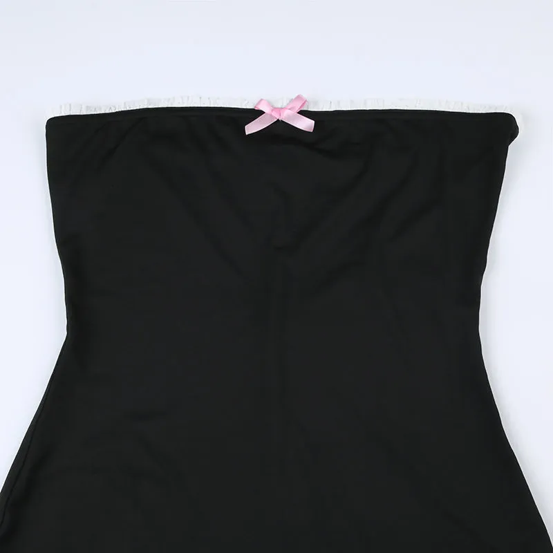 Sury Strapless Romper