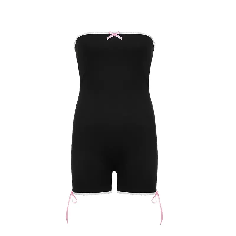 Sury Strapless Romper