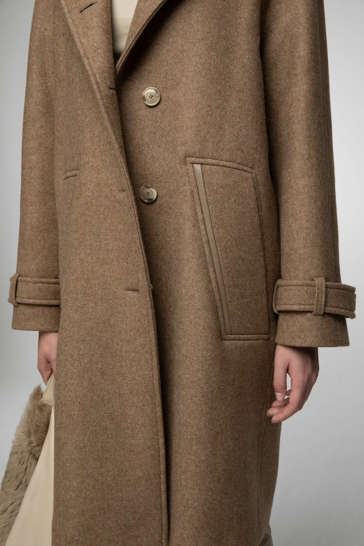 Tan Wool Coat