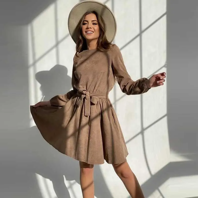 Temperament Pullover Dress