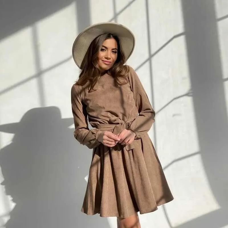 Temperament Pullover Dress