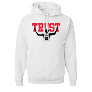 Trust Process Pullover Hoodie | Process White Pull Over Hoodie