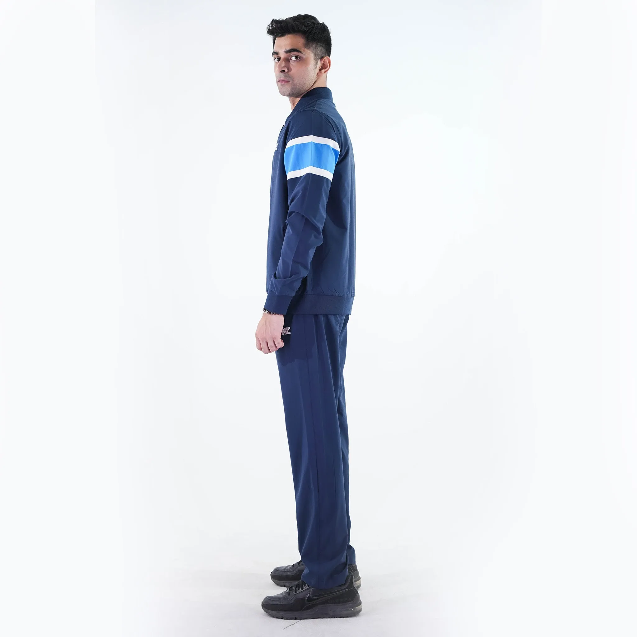 Urban Motion Tracksuit Navy/ Diva Blue