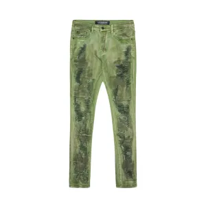 Valabasas "Harvest" Skinny Jean (Green Wash)