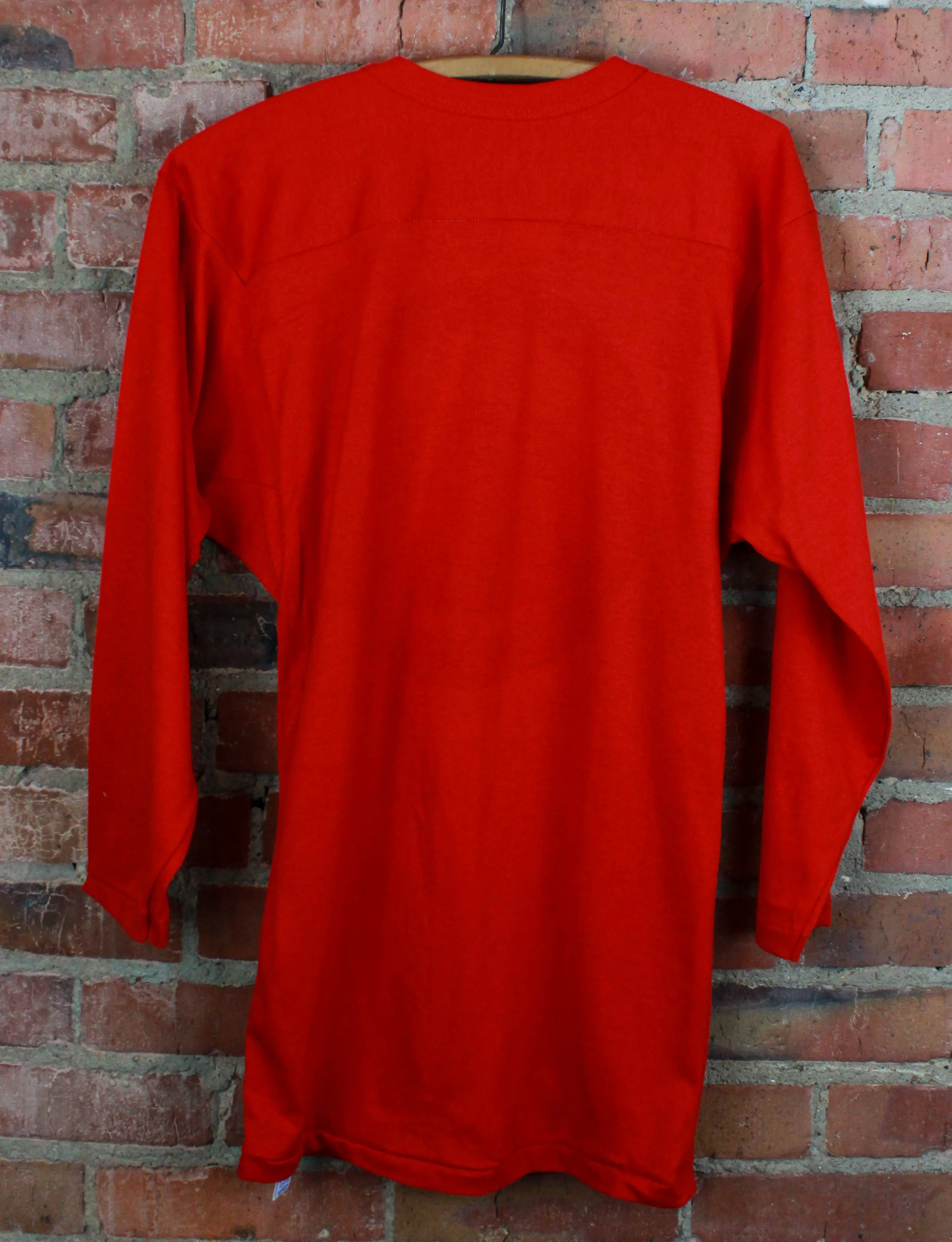 Vintage 80's If You Ain't Got A Van Graphic Shirt Iron On Transfer Long Sleeve Red Unisex Small