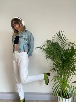 Vintage White Trousers (S)