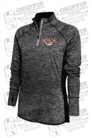 Women's Dry-Tek Heather 1/4 Zip - Nevada Tigers 22-K